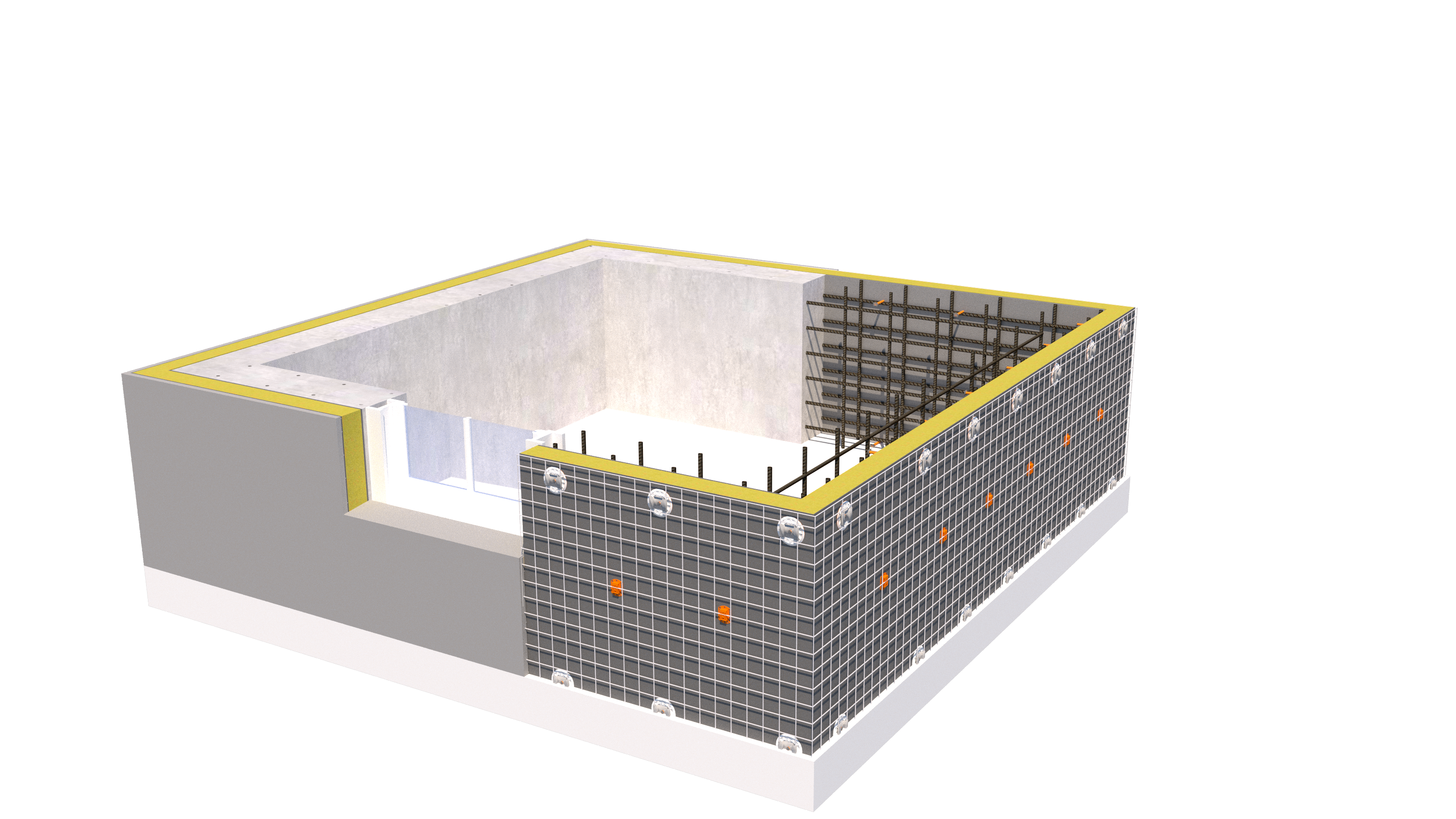 SR内置结构保温系统